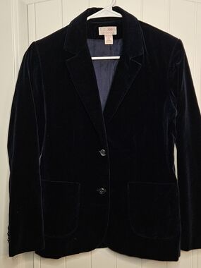 Cobbies Vintage Cotton Velvet Blazer
